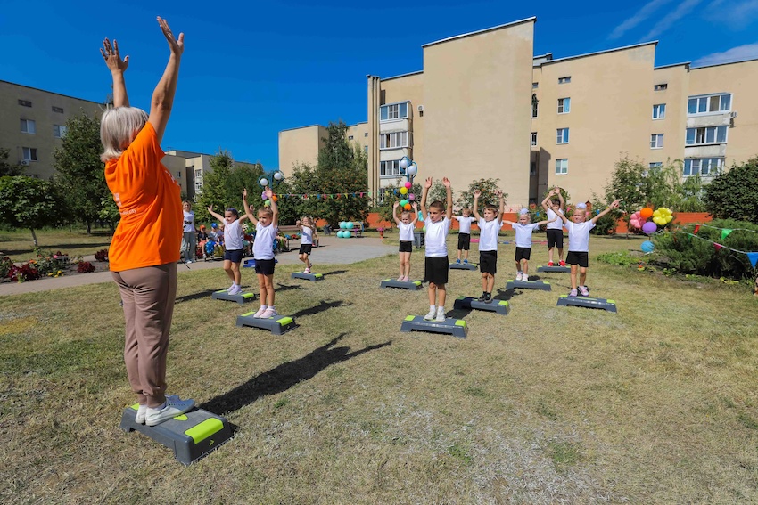 Шаг в спорт с Надеждой
